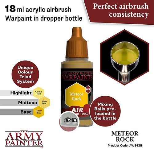 Warpaints Air Meteor Rock 18ml - obrázek 2