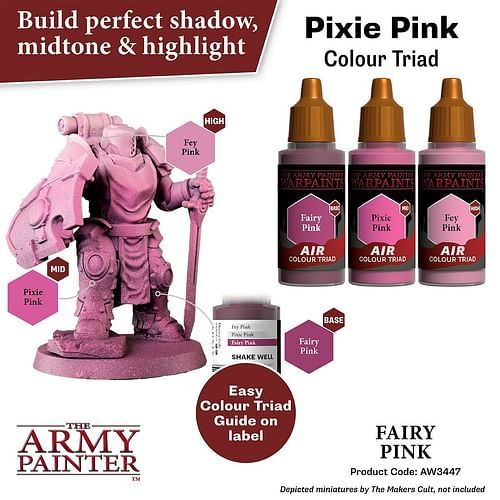 Warpaints Air Fairy Pink 18ml - obrázek 3
