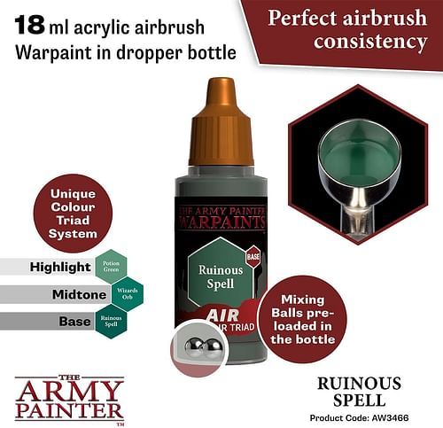 Warpaints Air Ruinous Spell 18ml - obrázek 2