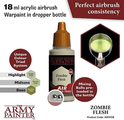 Warpaints Air Zombie Flesh 18ml - obrázek 2