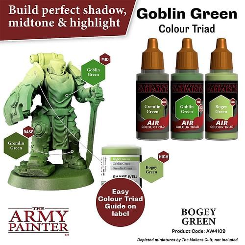 Warpaints Air Borgey Green 18ml - obrázek 3
