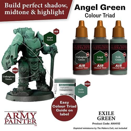 Warpaints Air Exile Green 18ml - obrázek 3