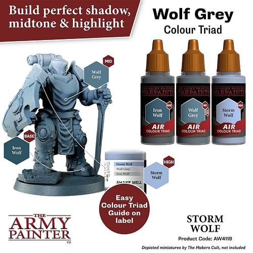 Warpaints Air Storm Wolf 18ml - obrázek 3
