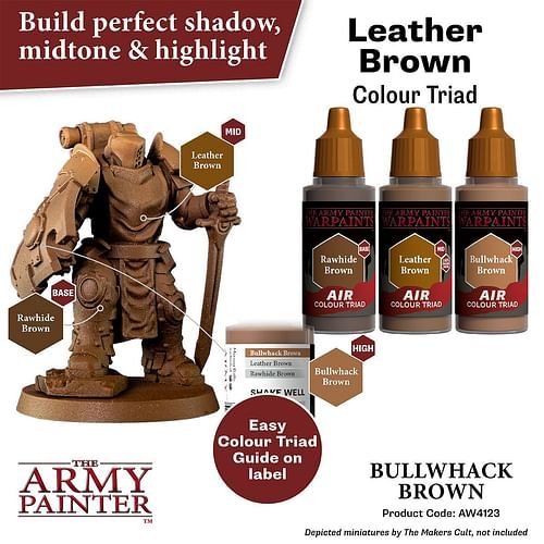 Warpaints Air Bullwhack Brown 18ml - obrázek 3