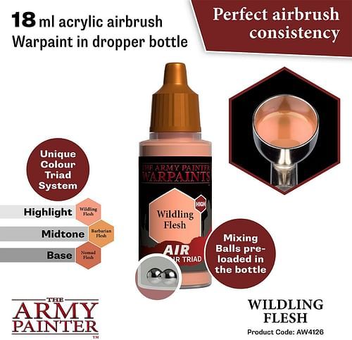 Warpaints Air Wildling Flesh 18ml - obrázek 2