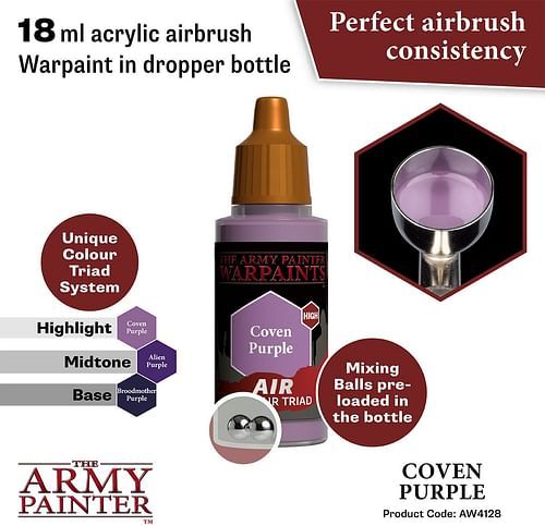 Warpaints Air Coven Purple 18ml - obrázek 2