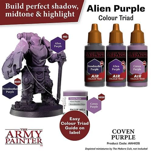 Warpaints Air Coven Purple 18ml - obrázek 3