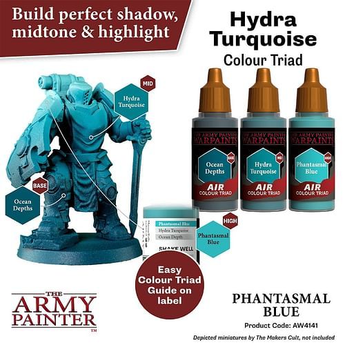 Warpaints Air Phantasmal Blue 18ml - obrázek 3