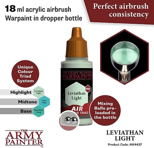 Warpaints Air Leviathan Light 18ml - obrázek 2