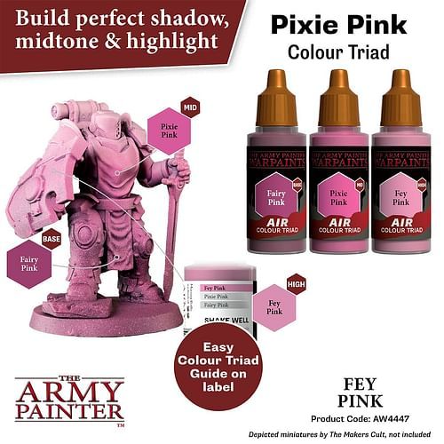 Warpaints Air Fey Pink 18ml - obrázek 3