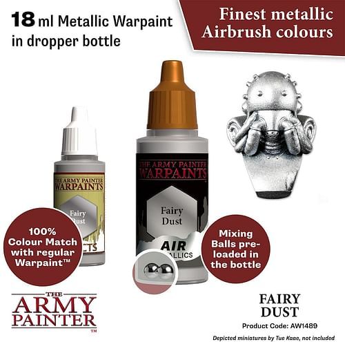 Warpaints Air Metallic Fairy Dust 18ml - obrázek 2