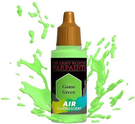 Warpaints Air Fluo Gauss Green 18ml - obrázek 1