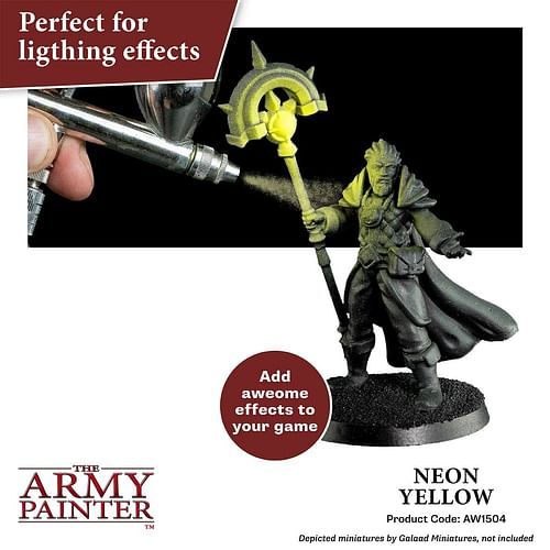 Warpaints Air Fluo Neon Yellow 18ml - obrázek 3