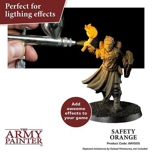 Warpaints Air Fluo Safety Orange 18ml - obrázek 3