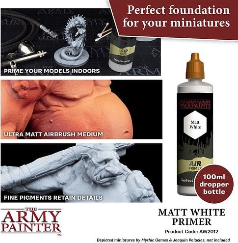 Warpaints Air Primer White 100 ml - obrázek 2
