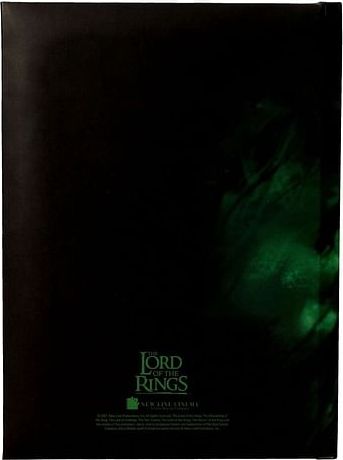 SD Toys Zápisník Pán prstenů - One Ring, svítící A5 - obrázek 2