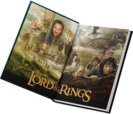 SD Toys Zápisník Pán prstenů - One Ring, svítící A5 - obrázek 3