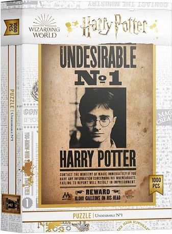 Puzzle Harry Potter - Undesirable, 1000 dílků - obrázek 1