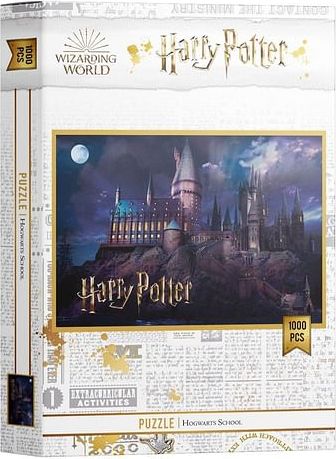 Puzzle Harry Potter - Bradavická škola, 1000 dílků - obrázek 1