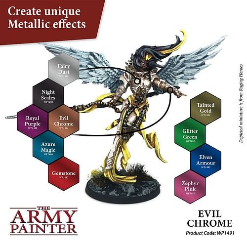 Warpaints Evil Chrome 18ml - obrázek 2