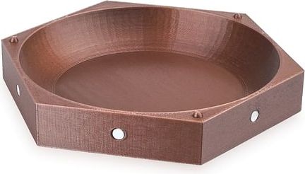 Hexová miska na herní komponenty, barva růžová - obrázek 1