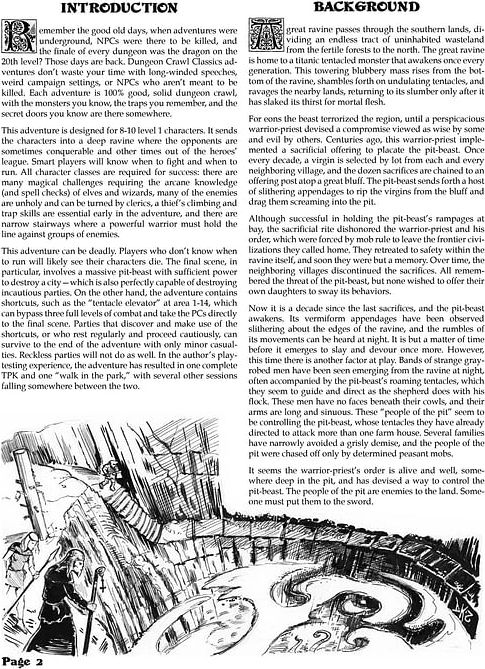 DCC: People of the Pit (Lvl 1 Adventure) - obrázek 3