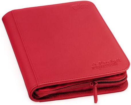 Album Ultimate Guard Zipfolio 160 - 8-Pocket XenoSkin, barva červená - obrázek 5