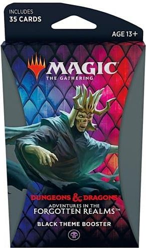 Magic: The Gathering - Adventures in the Forgotten Realms Theme Booster Black - obrázek 1