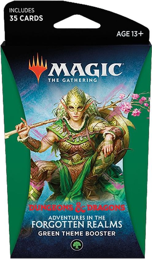 Magic: The Gathering - Adventures in the Forgotten Realms Theme Booster Green - obrázek 1