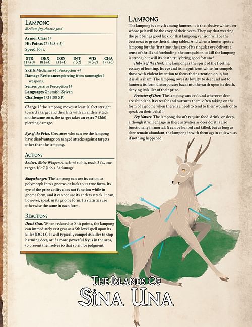 The Islands of Sina Una (5E) - obrázek 5