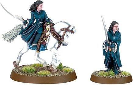 LoTR Strategy Battle Game: Arwen Foot and Mounted - obrázek 1