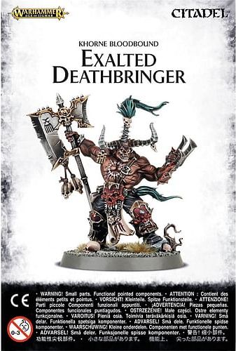 Warhammer AoS: Khorne Bloodbound Exalted Deathbringer - obrázek 1