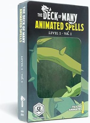 The Deck of Many Animated Spells: Level 1, A-F - obrázek 1