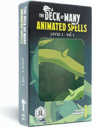 The Deck of Many Animated Spells: Level 1, A-F - obrázek 2