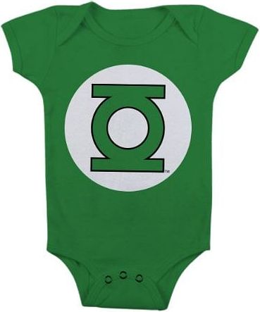 A.B. Kojenecké body Green Lantern, velikost 12-18 měsíců - obrázek 1