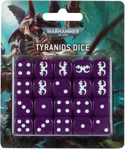 Warhammer 40000: Tyranids Dice Set - obrázek 1