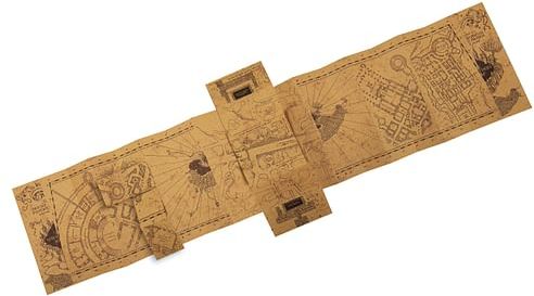 Cinereplicas Zápisník Harry Potter - Pobertův plánek s mapou A5 - obrázek 6