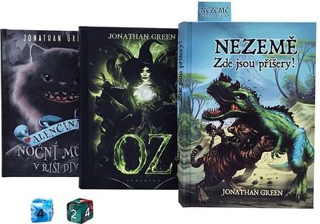 Jonathan Green - komplet gamebooků - obrázek 1