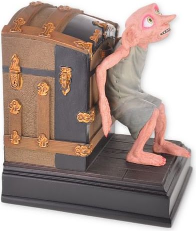 Noble Collection Zarážka na knihy Harry Potter - Dobby s kufrem - obrázek 1
