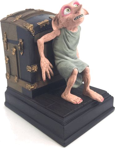Noble Collection Zarážka na knihy Harry Potter - Dobby s kufrem - obrázek 2