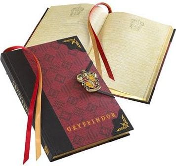 Noble Collection Zápisník Harry Potter - Nebelvírský deník B5 - obrázek 1