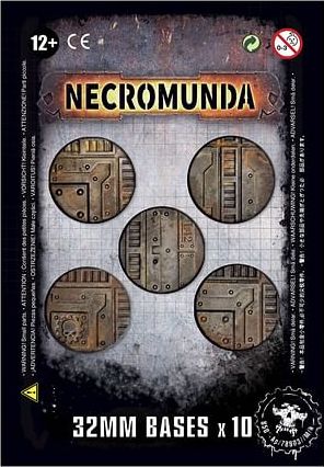 Podstavce Necromunda: 32mm (10 ks) - obrázek 1