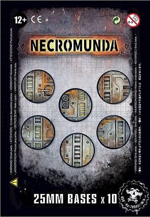 Podstavce Necromunda: 25mm (10 ks) - obrázek 1