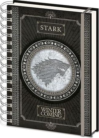 Pyramid International Zápisník Game of Thrones - Stark Logo A5 - obrázek 1