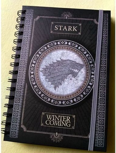 Pyramid International Zápisník Game of Thrones - Stark Logo A5 - obrázek 4