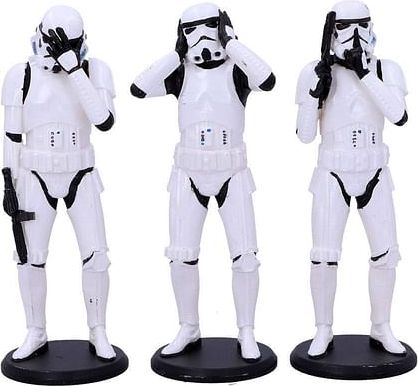 Nemesis Now Figurky Star Wars - Three Wise Stormtroopers (3 ks) - obrázek 1