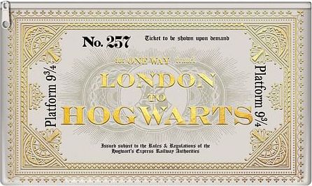 Pyramid International Školní pouzdro Harry Potter - Jízdenka na Bradavický expres - obrázek 1