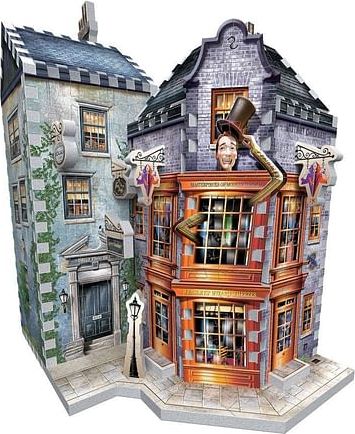 Harry Potter 3D Puzzle: Kouzelnické kejkle a Denní věštec, 285 dílků - obrázek 1
