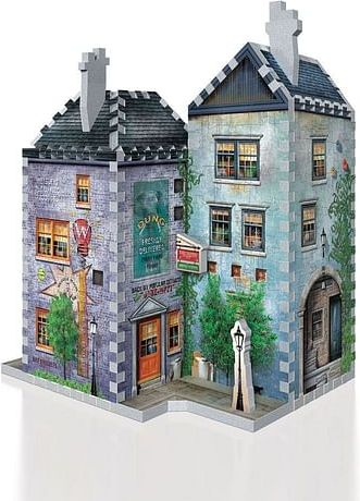 Harry Potter 3D Puzzle: Kouzelnické kejkle a Denní věštec, 285 dílků - obrázek 2