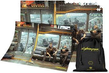 Puzzle Cyberpunk 2077: Metro, 1000 dílků - obrázek 2